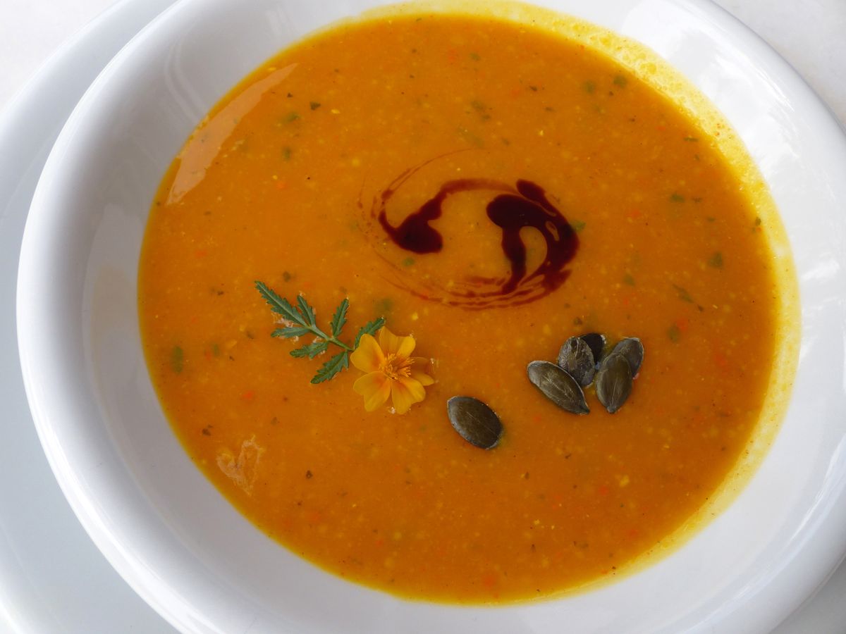Kürbissuppe