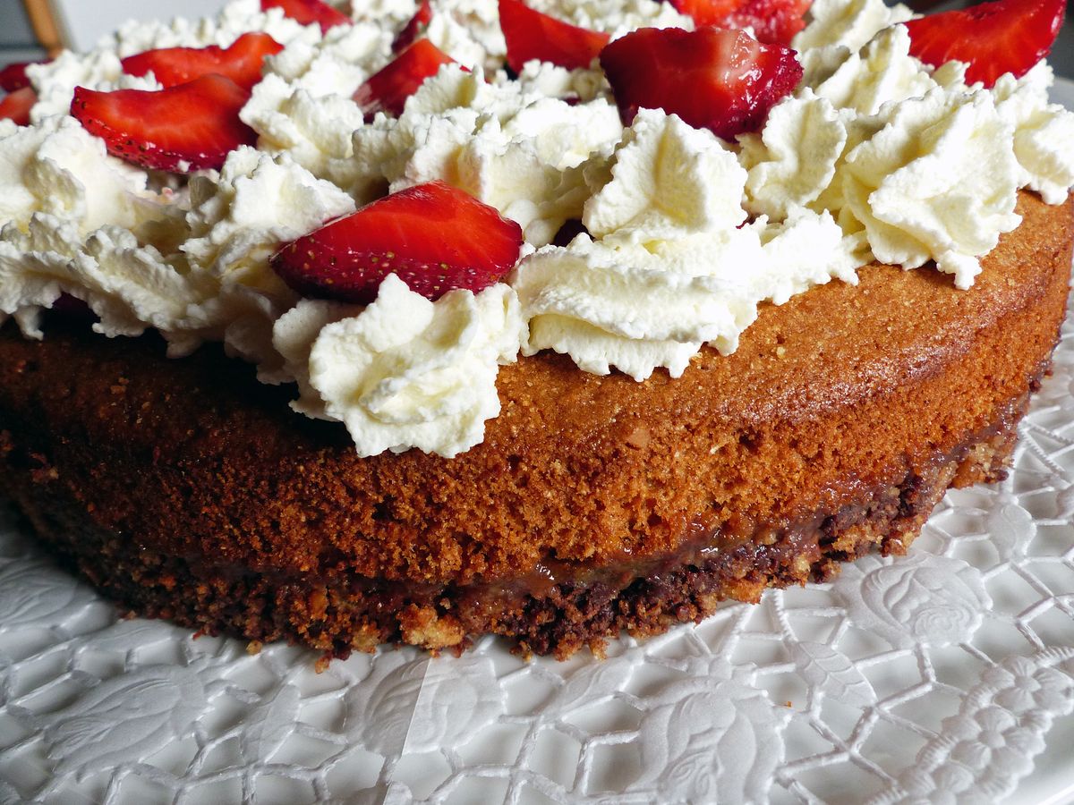 Erdbeertorte