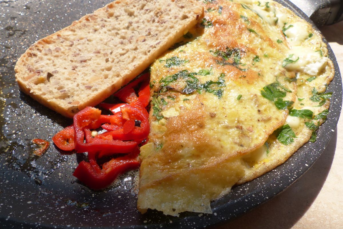Käse-Omelett