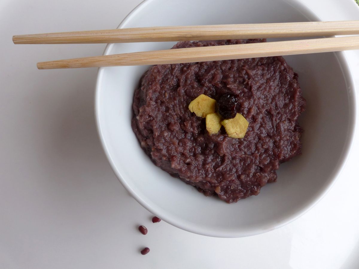 Rote Bohnenpaste