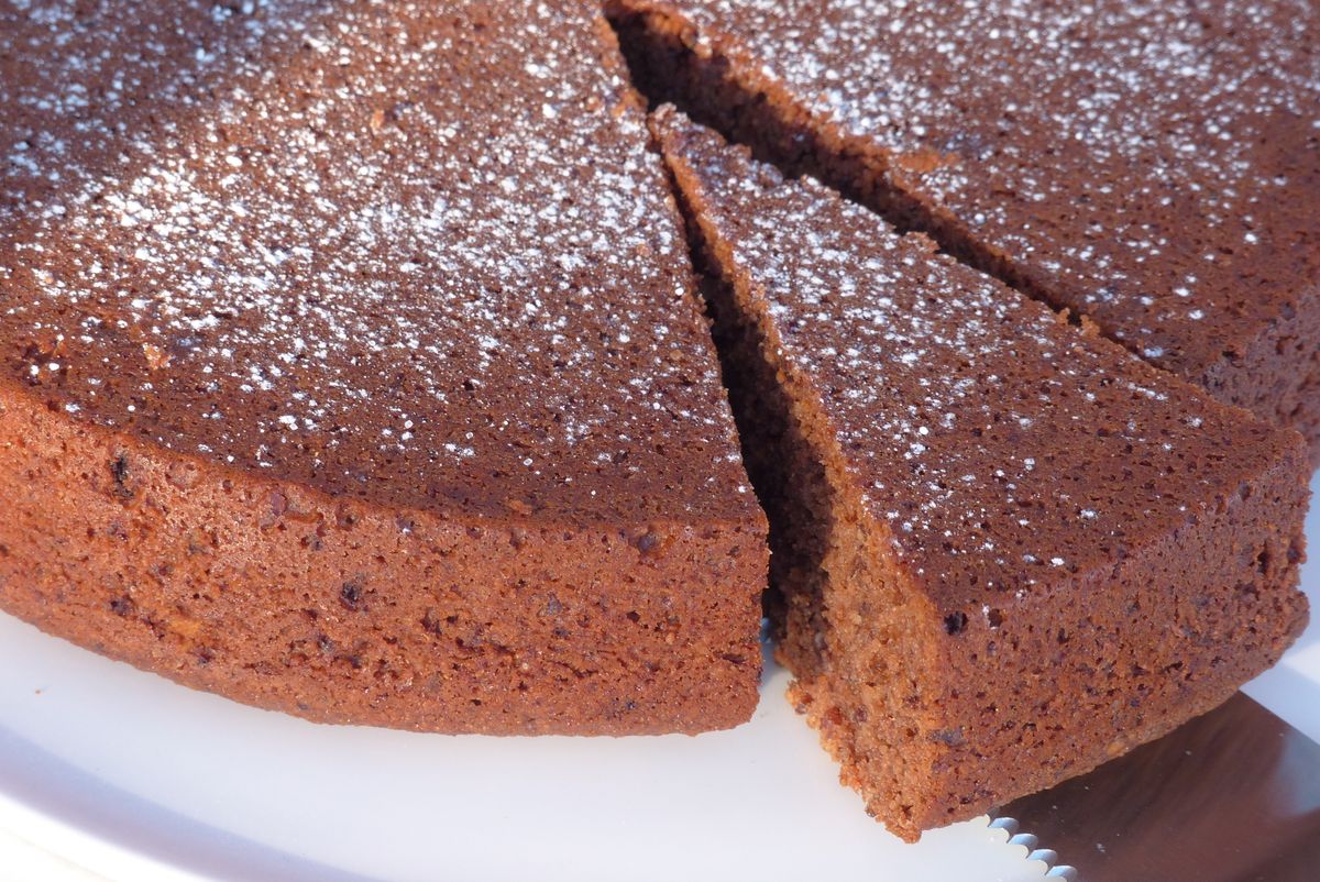 Becherkuchen, schokoladig, nussig
