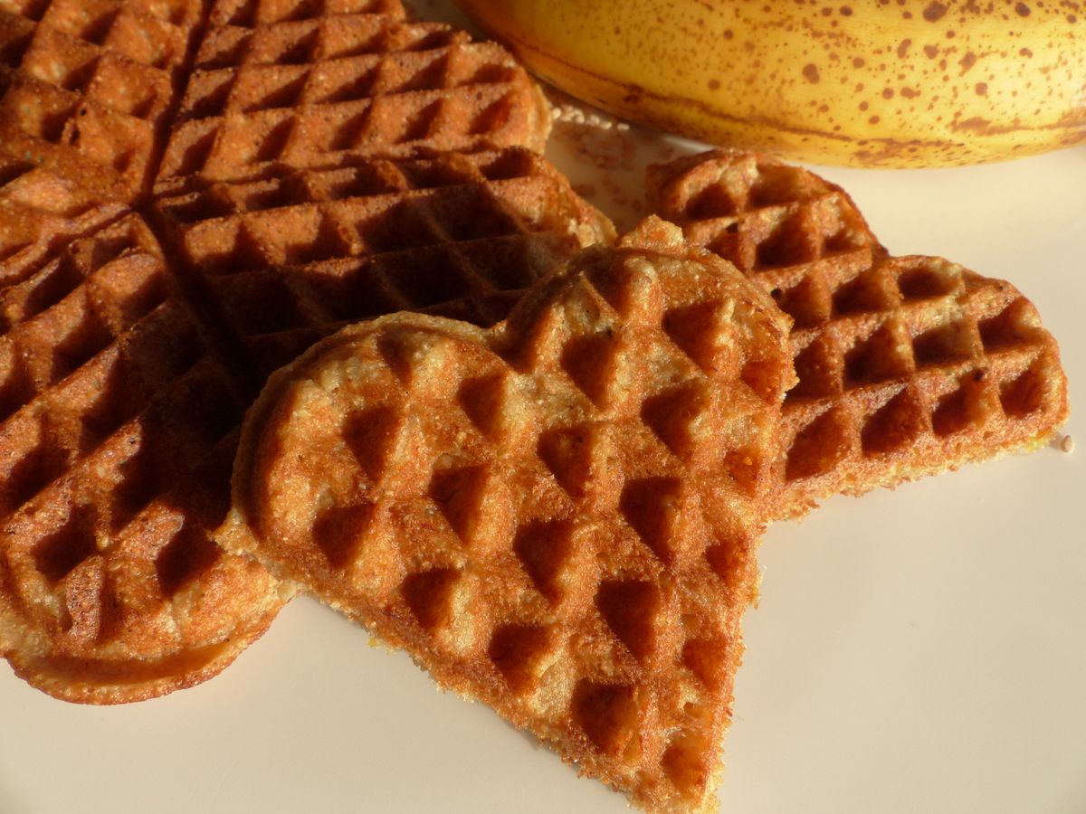 Bananenwaffeln
