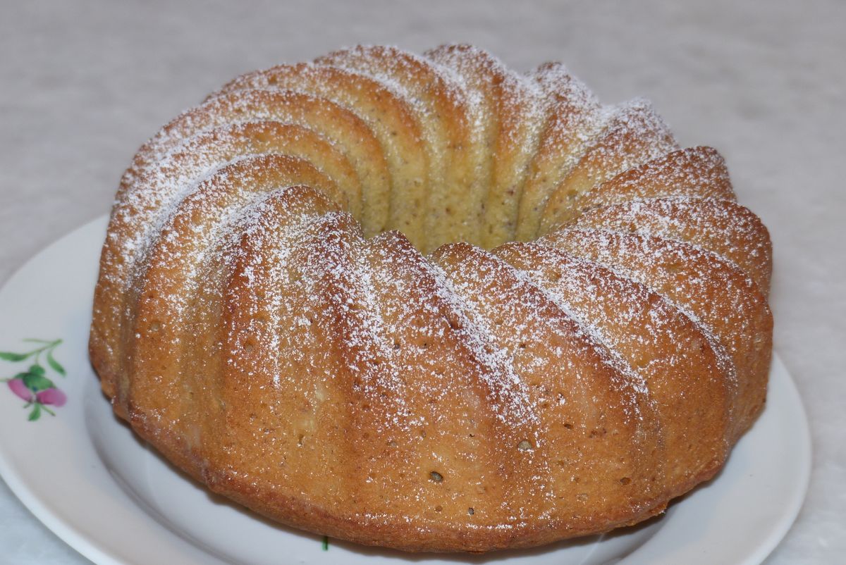 Sandkuchen, Teig mit Butter oder Öl